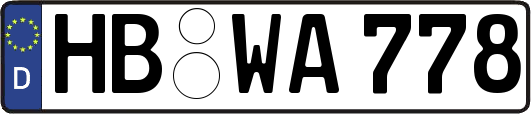 HB-WA778