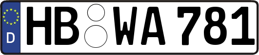 HB-WA781