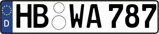 HB-WA787