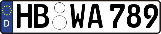 HB-WA789