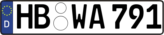 HB-WA791