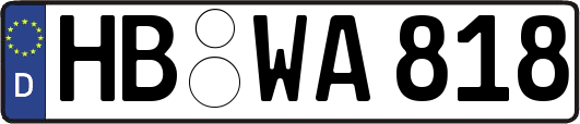 HB-WA818