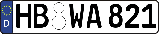 HB-WA821
