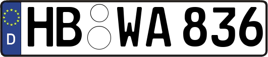 HB-WA836