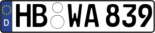 HB-WA839