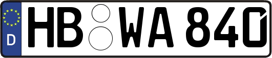 HB-WA840