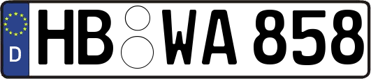 HB-WA858