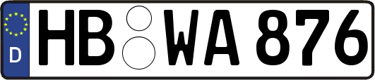 HB-WA876