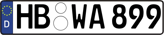 HB-WA899