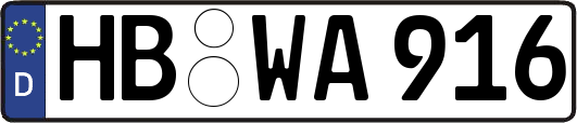 HB-WA916