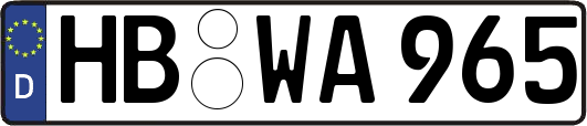 HB-WA965