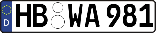 HB-WA981