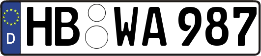 HB-WA987