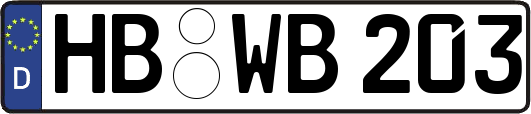 HB-WB203