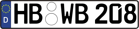 HB-WB208