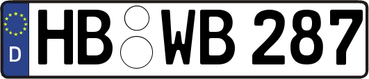 HB-WB287