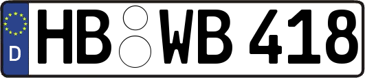 HB-WB418