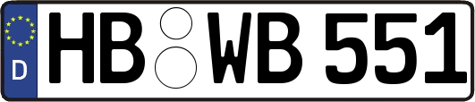 HB-WB551