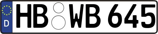 HB-WB645
