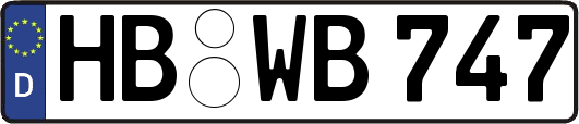 HB-WB747