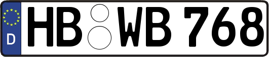 HB-WB768