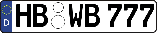 HB-WB777