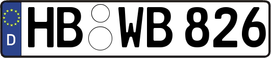 HB-WB826