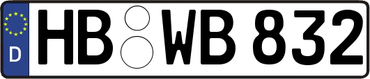 HB-WB832