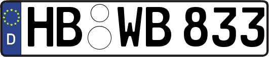 HB-WB833