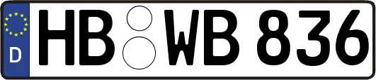 HB-WB836