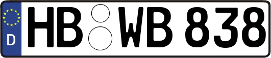 HB-WB838