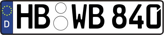 HB-WB840