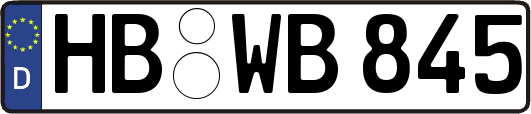 HB-WB845