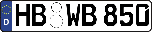 HB-WB850