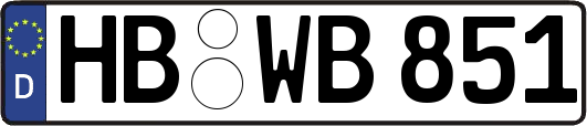 HB-WB851