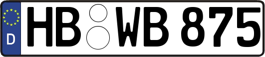 HB-WB875