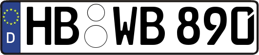 HB-WB890