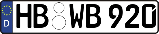 HB-WB920