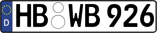 HB-WB926