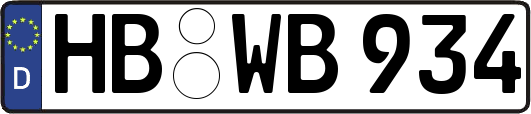 HB-WB934