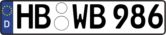 HB-WB986