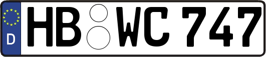 HB-WC747