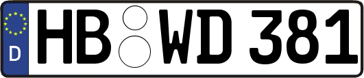 HB-WD381