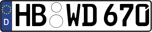HB-WD670
