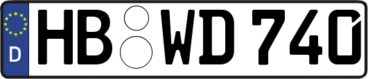 HB-WD740