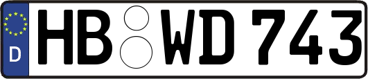 HB-WD743