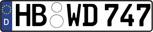 HB-WD747