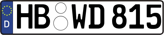 HB-WD815