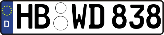HB-WD838