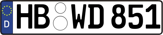 HB-WD851